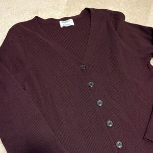 Old Navy Women's Deep Maroon Cardigan